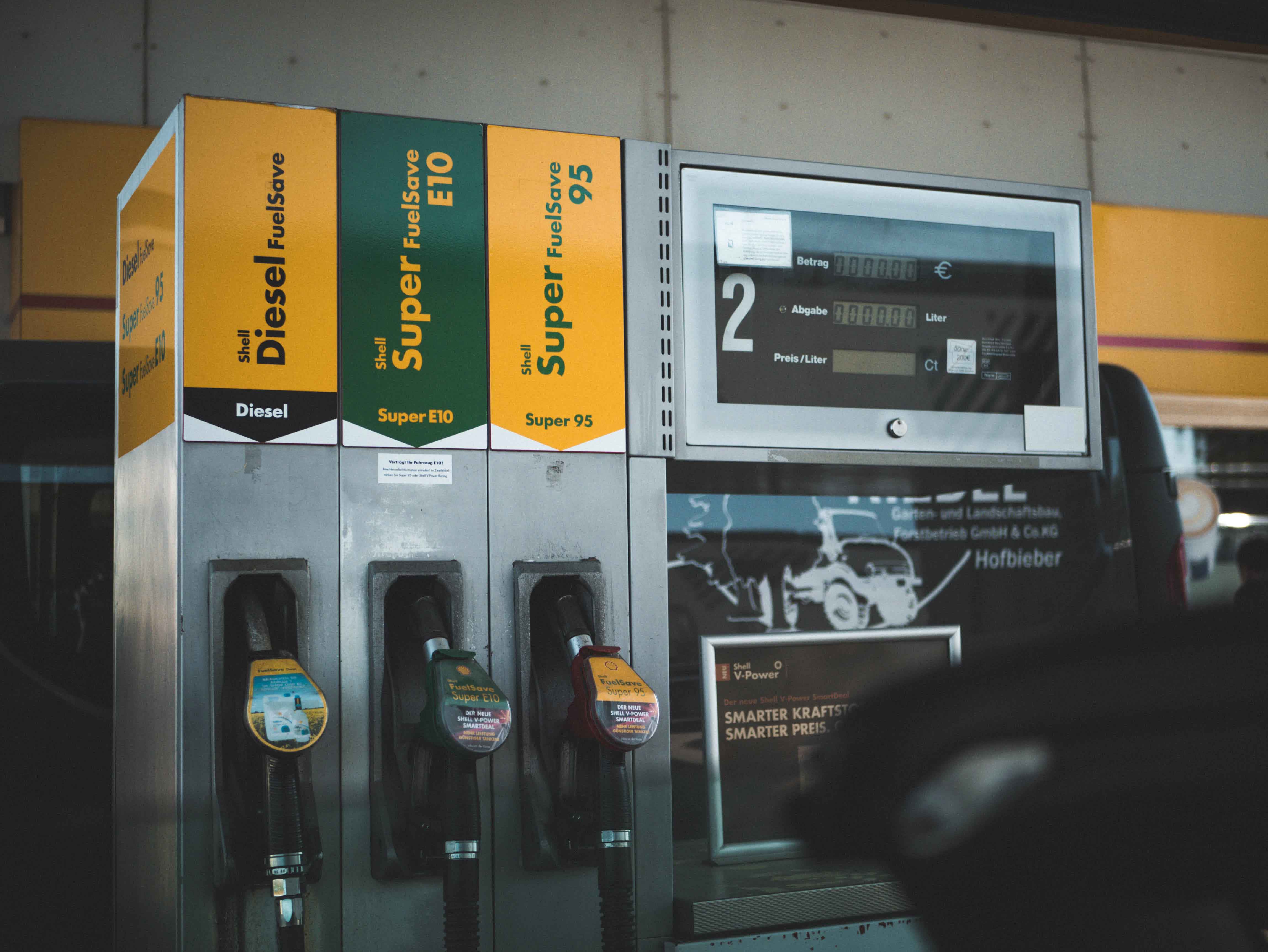 análise de gasolina